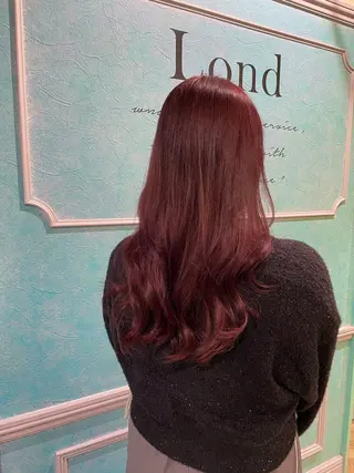 ロング カラー 🌷カラー🫧縮毛矯 正モデル様募集/愛華のヘアスタイル