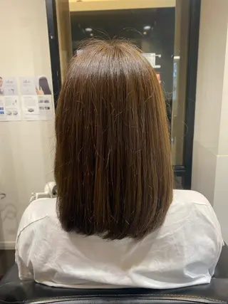 ミディアム 福原 未来のヘアスタイル