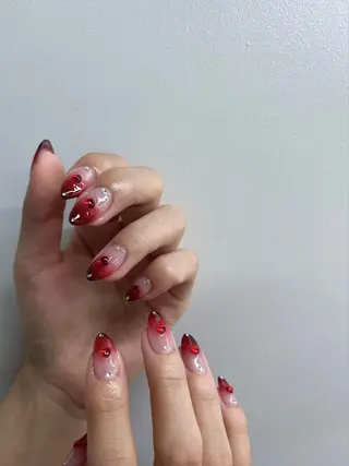 ネイル rina ニュアンス♡ワンホンのネイルデザイン