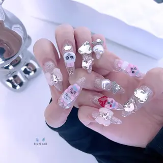 ネイル byeol  nail (ビョルネイル)所属・🌧byeol nail🤍のネイルデザイン