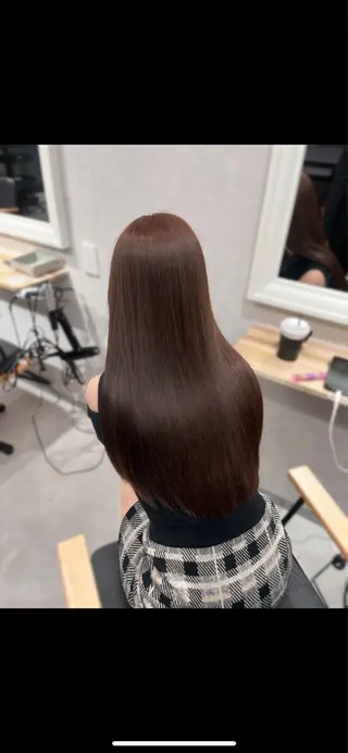 セミロング 🎀艶カラー￤髪質 改善🎀ayane♥のヘアスタイル