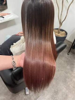 ロング パーマ Gain所属・リク/韓国風/レイヤ ー/ボブ/ショートのヘアスタイル