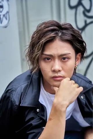 ショート メンズ メンズカット/波巻き TAKUMAのヘアスタイル