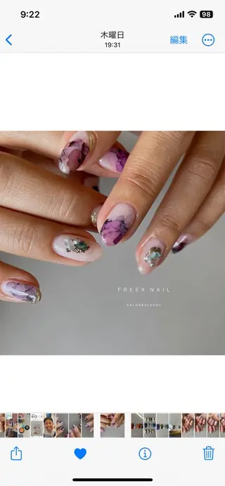ネイル Freex nail所属・freex nail /ニュアンス/個性派のネイルデザイン