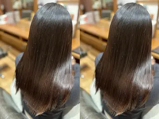 ロング 仲程 龍紅のヘアスタイル