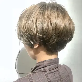 ショート カラー ショート×カラー 🦊堀米早紀【荻窪】のヘアスタイル