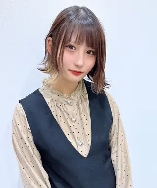 ショート カラー .6-ROGU-neon所属・柿本拓【全席完全個室 ログネオン】のヘアスタイル