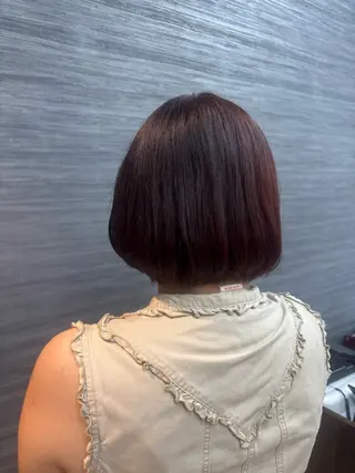 ショート RYONA/大阪/ 韓国風レイヤー🎀のヘアスタイル