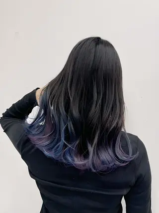 ミディアム カラー 【公式】amble luxe 中野のヘアスタイル