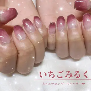 ネイル プーモワベリー ♡のネイルデザイン