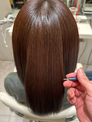 ロング 西宮ガーデンズ k-two土田陸登のヘアスタイル