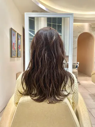 ロング カラー 🫧コウノ ミナ🫧のヘアスタイル