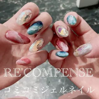 ネイル RE'COMPENSE所属・れこん ぱんすのネイルデザイン