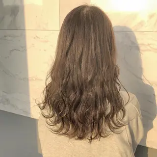 ロング カラー ヘアアレンジ 吉野 優子のマツエク・マツパデザイン