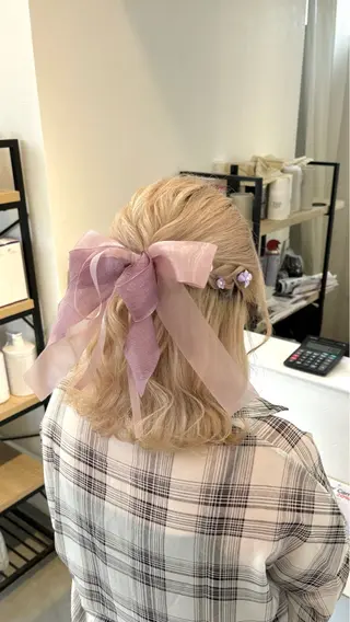 ミディアム Nn-ｴﾇ- aikoのヘアスタイル