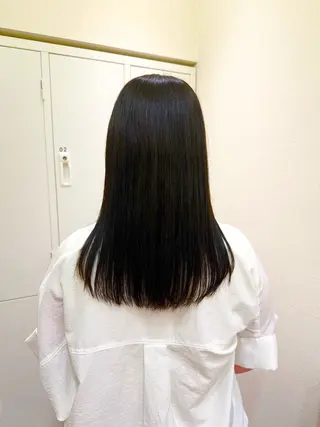 ミディアム カラー RosierBlue 工藤のヘアスタイル