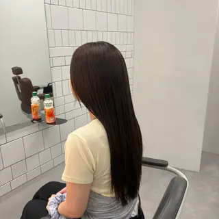 ロング 中場 健人のヘアスタイル