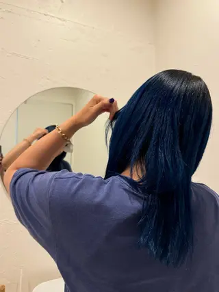 カラー TSUBAME HAIR所属・Yuzu .のヘアスタイル