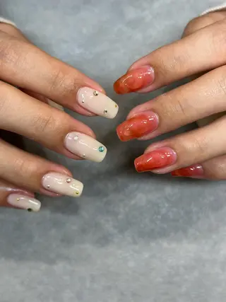 ネイル kiii.__ ✴︎*のネイルデザイン