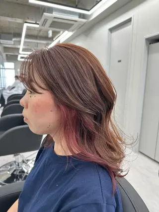 ミディアム ⚡️クラタ タケアキ⚡️のヘアスタイル