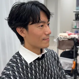 ショート メンズ SALOWIN名古屋Suite店所属・名古屋のメンズ特化 美容師/わたるのヘアスタイル