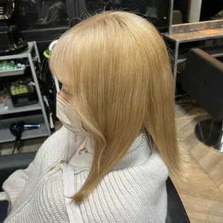 ミディアム カラー ヘアアレンジ est hair 池袋西口店所属・😈派手髪/ 地雷系 /　KALIN😈のヘアスタイル