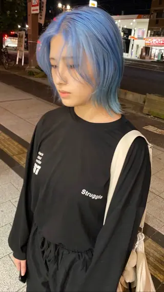 ショート カラー パーマ ヘアアレンジ 広島/ボブ/レイヤー 🌿‬wakabaのヘアスタイル