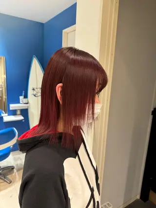 カラー 🍓URARA 🥀最強ハイトーン❤のヘアスタイル