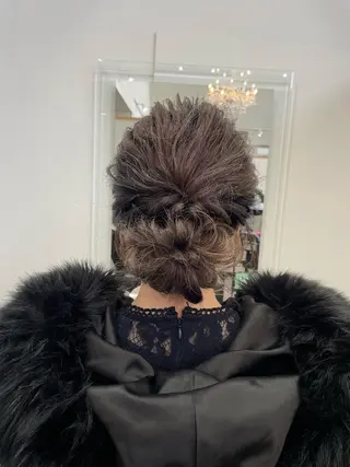 ミディアム 渡邉 孝洋のヘアスタイル