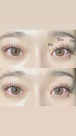 マツエク・マツパ ＋tico _ayanaのマツエク・マツパデザイン