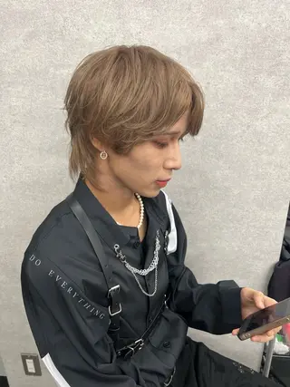 ショート カラー パーマ メンズ 🔥札幌No.1🥇 パーマ特化美容師🔥のヘアスタイル