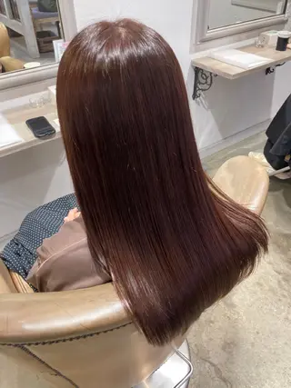 ロング カラー ナルセナツキ 👾ハイトーン👾のヘアスタイル
