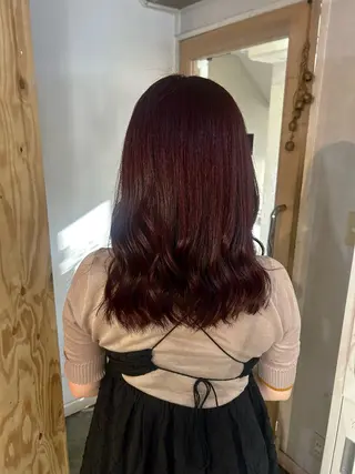 ミディアム オオニシ オト☁️のヘアスタイル