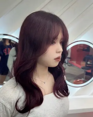 ロング カラー Lond  vallee 渋谷店所属・髪質改善/縮毛矯正 /艶カラー/瑞月🌙のヘアスタイル