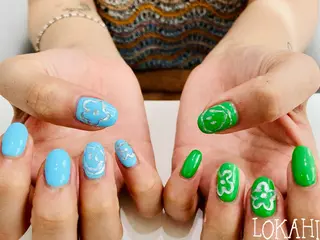 ネイル マツエク・マツパ アイブロウ 18日（火）9時or 11時or15時空きのネイルデザイン