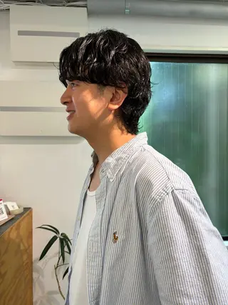 パーマ メンズ sakura🌸 レイヤー/韓国ヘアのヘアスタイル