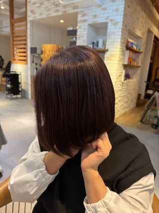 カラー Revie  hair所属・Hiyori/透明感 矢場町/栄のヘアスタイル