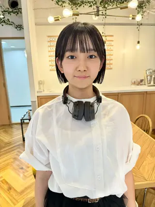 ミディアム TOYOSHIMA SHUGOのヘアスタイル