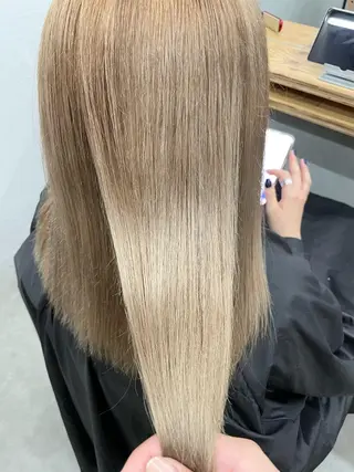 セミロング カラー ひより /Nのヘアスタイル