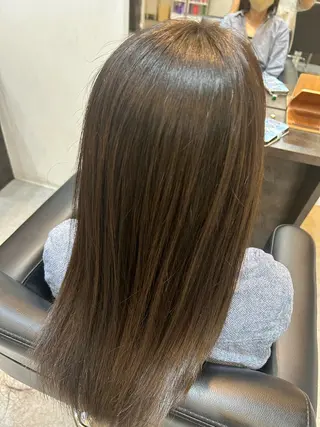 ロング カラー インテグリ勝原所属・堀野 佑磨のヘアスタイル