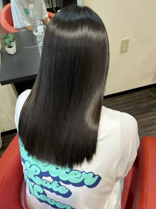 セミロング パーマ 河西 楓のヘアスタイル