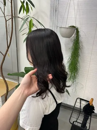 カラー 伏見/熊澤知香/ ICI/艶髪のヘアスタイル