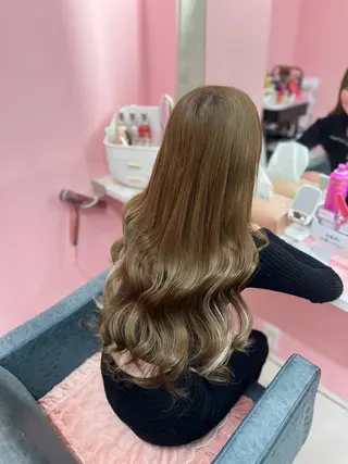 ロング 【シールエクステ】 chihoのヘアスタイル