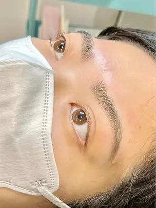 ショート カラー メンズ ネイル マツエク・マツパ アイブロウ 韓国マツエク/まつパ 🎀misaki🎀のマツエク・マツパデザイン