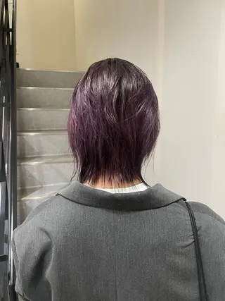 ショート Daisy🎀透け感 カラー🎀JUNAのヘアスタイル