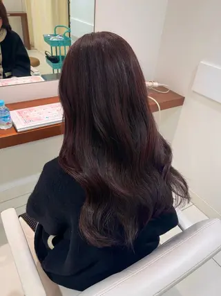 セミロング カラー 似合わせ 垢抜け🌟 AKINOのヘアスタイル