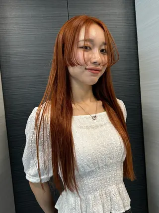 ロング カラー designcolo r/似合わせNOKAのヘアスタイル