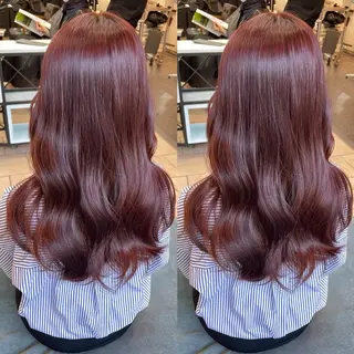 ロング カラー kana ブリーチなしカラー✨のヘアスタイル