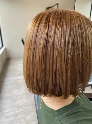 ミディアム カラー 🟢NEGi🟣 🫧髪質改善のヘアスタイル