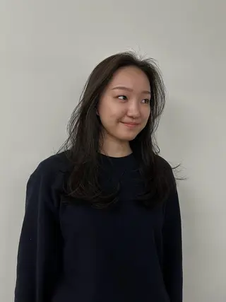 セミロング カラー キッズ オトナヘア🌸 harukaのヘアスタイル